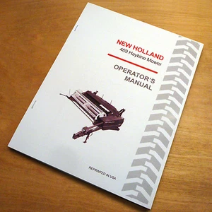 New Holland 469 Haybine Mower Conditioner Operator's Owners Book Guide Manual NH - Picture 1 of 4