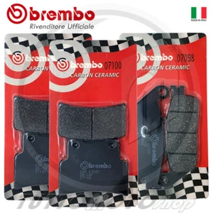 PASTIGLIE FRENO ANT-POST BREMBO KYMCO XCITING 400 i S ABS 2018 2019 2020 - Foto 1 di 1