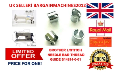 BROTHER L/STITCH NEEDLE BAR THREAD GUIDE S14814-0-INDUSTRIAL SEWING MACHINE PAR - Image 1 of 4