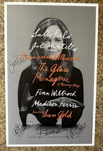 Sally Fields, Joe Mantello, Finn Wittrock, Madison Signed Poster Window Card - Picture 1 of 1