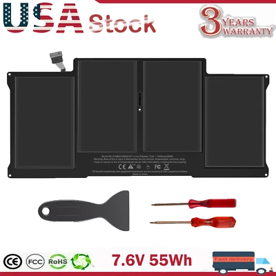 Batería A1466 A1496 para MacBook Air 13"" A1369 A1405 A1377 2013 2014 2015 2017 Foto 1 de 4