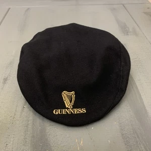 Sombrero de Cerveza Guinness Newsboy Negro Paperboy Golf Gatsby Conductor Cabbie Gorra Plana - Imagen 1 de 7