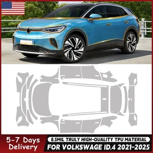 Matte PPF PreCut Full Kit For Volkswagen ID.4 2021-2025 Paint Protection Film - Picture 1 of 22