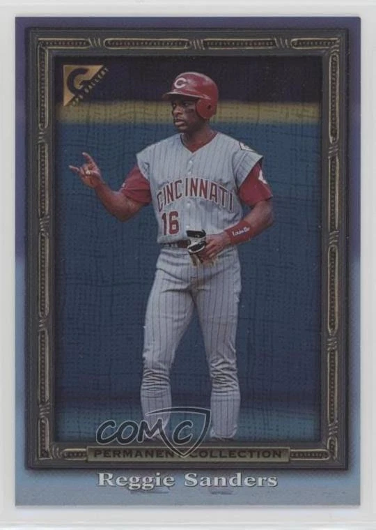 1998 Topps Gallery Permanent Collection Reggie Sanders #73 - Image 1 of 2