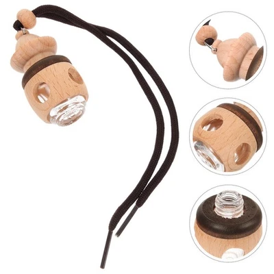  Car Perfume Bottle Pendant Hanging Ornament Freshener Diffuser Bottles - Image 1 of 4