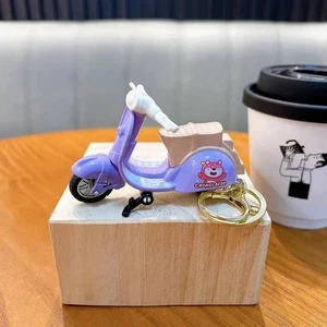 Carton Electric Scooter Keychain Scooter Pendant Keyring for Hanging - Picture 1 of 15