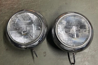 Par de faros Jeep Willys 1940’s 1950’s 1960’s Foto 1 de 4