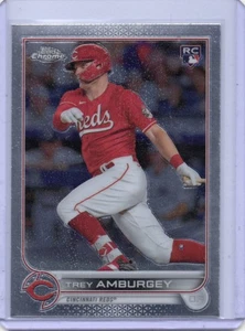 2022 Topps Chrome - Trey Amburgey #61 (RC) Cincinnati Reds - Picture 1 of 2
