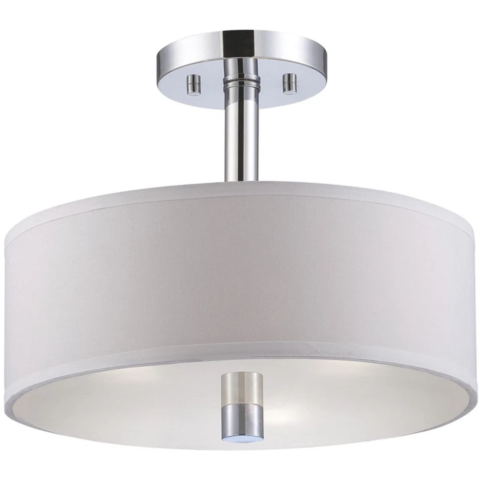Designers Fountain 84511-CH Cordova Semi-Flush Mount Chrome - Image 1 of 1