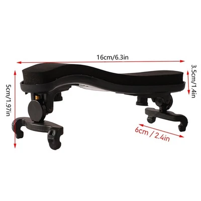 1/2 Violin Shoulder Rest Adjustable Comfortable Violin Shoulder Rest For Pl TO - Image 1 of 4