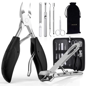 Clippers for Seniors Thick Toenails Sharp Toe Nail Clippers Set for Men Women - Picture 1 of 7
