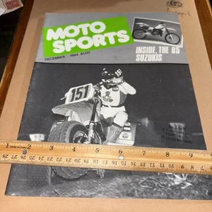 1984 Moto Sports New England Motorcycle Racing: 1985 Suzuki Preview Jim Meenan - Imagen 1 de 8