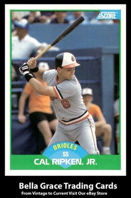 1989 Score Cal Ripken, Jr. #15 Baltimore Orioles MLB béisbol  Foto 1 de 2