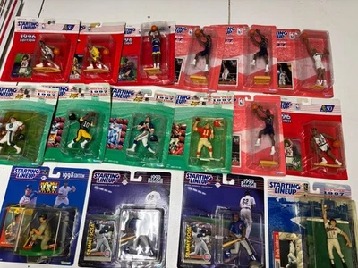 1990's Starting Lineup LOT 16 McGwire Sosa Baseball Football Basketball CHREAP - Image 1 of 4