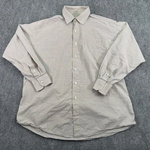 Camicia Vintage Gitman Bros Nordstrom Uomo 16,5 33 Righe Cotone Abito Carriera - Foto 1 di 14