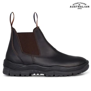 Mongrel 916030 Elastic Sided Boot Oil Kip Brown - Picture 1 of 6