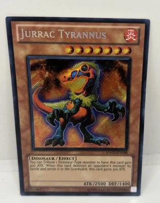 Jurrac Tyrannus HA02-EN038 Hidden Arsenal 2-Unlimited Edition - Image 1 of 2