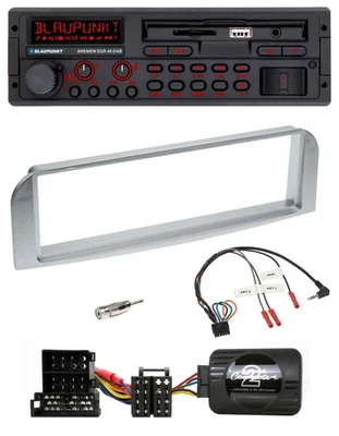 Blaupunkt SD Lenkrad USB Bluetooth DAB Autoradio für Alfa 147 GT silbergrau - Bild 1 von 4