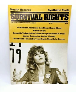 Vintage 1979 SURVIVAL RIGHTS: The Journal Of Environmental Debate Issue #6  - Picture 1 of 8