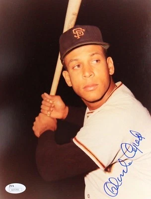 Orlando Cepeda 1958-66 San Francisco Giants Signed Photo Autograph 8x10 JSA 17F - Image 1 of 4