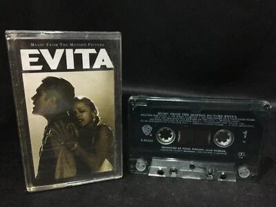 Madonna Evita Music From The Motion Soundtrack OST Cassette Tape (Warner 1996) - Image 1 of 3