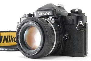 [Fast neuwertig/Riemen] Nikon FE analoge Spiegelreflexkamera Ai 50 mm f/1,4 Objektiv aus Japan - Bild 1 von 9