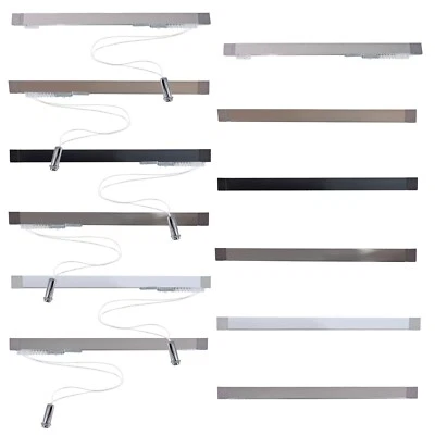 Binario Per Tende Piatto Scorritenda, Bastone in Alluminio 40 x 13 vari colori - Immagine 1 di 4