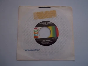JACK GREENE - Statue Of A Fool / There's More To Love - 45 RPM 7" Record DECCA - Picture 1 of 6