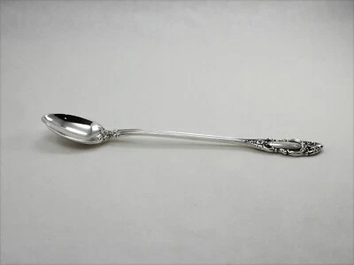 Cuchara de té helada Towle Grand Duchess de plata esterlina - 8 3/8" - sin monograma Foto 1 de 3