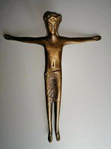 Moderner Christus-Korpus aus Bronze - Bild 1 von 2