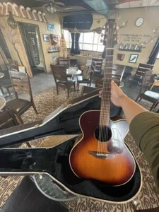 Electric Acoustic Guitar Takamine NPT-012BS Solid Cedar Top Sunburst - Picture 1 of 10