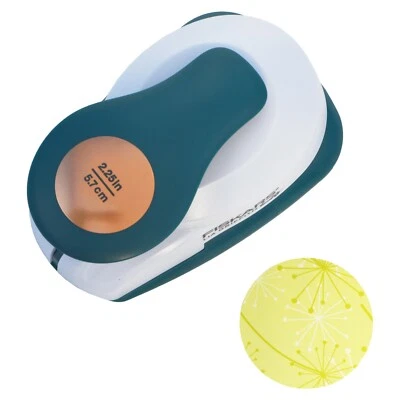 Fiskars Lia Griffith Circle Lever Punch X-Large 2.25in / 5.7cm Crafts Scrapbook