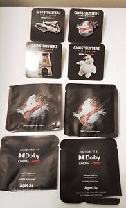 GHOSTBUSTERS FROZEN EMPIRE 4 X  METAL PIN BADGES AMC DOLBY CINEMA USA