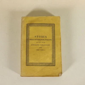 Storia della Letteratura Italiana - Girolamo Tiraboschi (Giuseppe Antonelli) - Foto 1 di 4