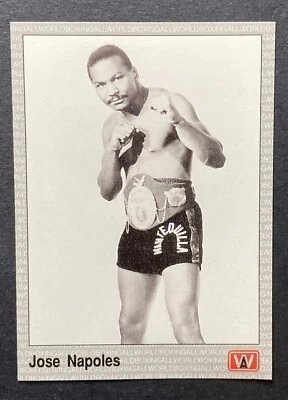 1991 AW Sports All World Boxing Jose Napoles #119 d1 - Image 1 of 2
