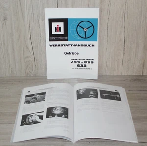 IHC Werkstatthandbuch Getriebe für Dieselschlepper 433 + 533 + 633 und V+E - Bild 1 von 2
