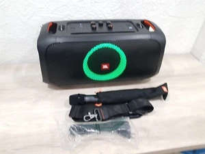Altavoz portátil Bluetooth JBL PartyBox On The GO karaoke micrófono guitarra luz de entrada - Imagen 1 de 24
