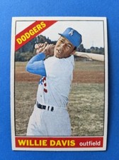 1966 Topps - Willie Davis #535 - Los Angeles Dodgers High Number NM SHORT PRINT