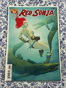 RED SONJA (2013) #7 NM/MT Jenny Frison Cover Gail Simone Dynamite RARE CGC IT! - Bild 1 von 1