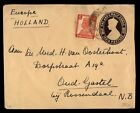 Mayfairstamps India 1940s to Qud Gastel Uprated Stationery Cover aaj_89473