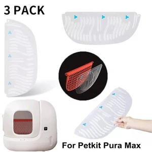 PETKIT Paquete de 3 deflectores removedores de arena para gatos para caja de arena para gatos autolimpiante PuraMax - Imagen 1 de 10