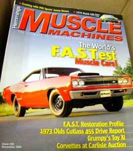 Hemmings Muscle Machines Magazine November 2005 #26  F.A.S.T.est Muscle Cars - Picture 1 of 2