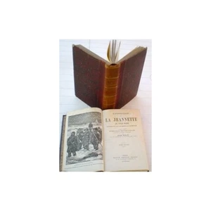 L'EXPÉDITION de la JEANNETTE au PÔLE NORD par Jules GESLIN New-York Herald ~1890 - Picture 1 of 1