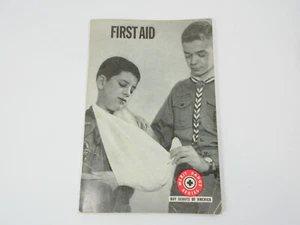 VINTAGE 1971 FIRST AID BSA BOY SCOUTS OF AMERICA MERIT BADGE SERIES BOOKLET BOOK - Bild 1 von 2