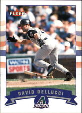 2002 Fleer Arizona Diamondbacks Baseball Card #430 David Dellucci