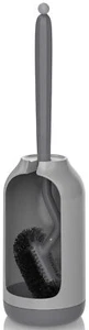 Toilet Bowl Brush Holder Set Bathroom Deep Cleaning Toilet Cleaner Scrubber Und - Picture 1 of 7
