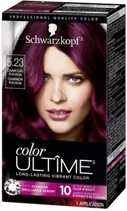 Schwarzkopf Color ULTÎME Permanent Hair Color, 5.23 Charcoal Fuchsia - Picture 1 of 5
