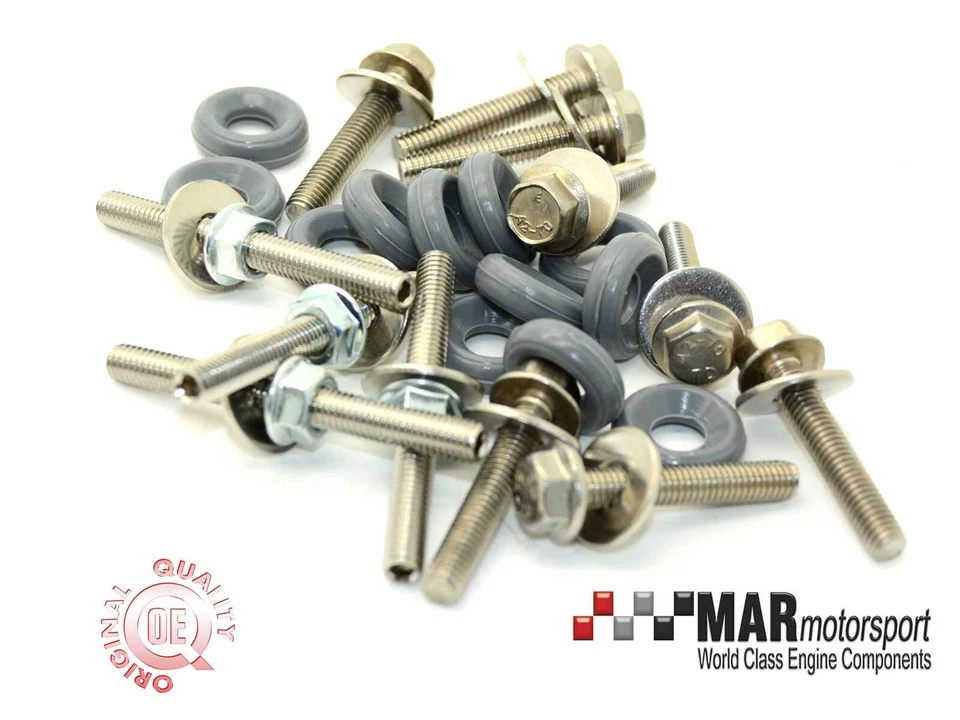MINI R52 | R53 | Cooper S | JCW | W11B16 | Stainless Steel Rocker Bolt Kit - Image 1 of 3