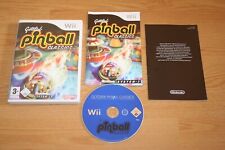 Jeu Gottlieb Pinball Classics Nintendo Wii PAL Complet Notice Flipper (no zelda)