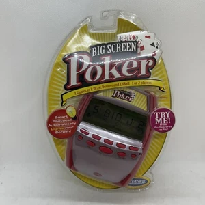 New Radica 2005 Big Screen Poker Electronic Handheld Game 3 Games in 1 - Sealed - Picture 1 of 5